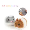 Cat Toys 1pc schattig speelgoed pluche pur shake beweging muis huisdier kitten grappige rat kleine interactieve beet