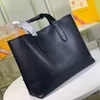 Fashion Lady's stora shoppingväska en-axel handväska läder med check dubbelsidig248n