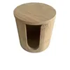 2021 Cylindre en bambou et bois, tonneau à thé, cylindre, cheminée en bois, porte-stylo, extracteur de papier, en bois