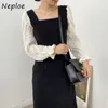 Square Collar Clavicle Exposed Sexy Dress Women High Waist Hip A Line Slim Vestidos Draped Design Hit Color Robe Wild 210422