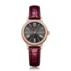 Julius Watch OL Senhoras Negócios Assista Roma Número Quartz-Assista Couro Fashion Fashion's Watch's Waterproof Reloj JA-1082