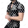 Camisetas para hombre Camisa de tela escocesa Varios patrón Hawaii Manga corta Turn-Down Summer Print Blusa Solidada Soporte de la fábrica de la fábrica de la fábrica