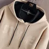 Men's Hoodies & Sweatshirts Street Trendy Men Hooded 2021 Autumn Long Sleeve Casual Letter Printing High Brand Sweatshirt