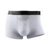 Mutande Uomo Boxer Short Ulta Soft Slip Vita media Mutandine traspiranti Uomo Sexy Senza cuciture Tinta unita