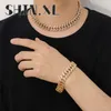 17mm Cubic Zircon Cuban Chain Gold Silver Plated Iced Out Full CZ Stone Mens Link Necklace HiP Hop Bling Jewelry Gift5777419
