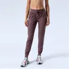 Yoga Outfit LU-03 Wit High-waist Fitness Pants, Summer Stretch Tights, Running Sports Leggings