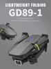 Global Drone 4K Camera Mini Vehicle WiFi FPV Foldbar Professional RC Helicopter Selfie Drones Toys For Kid Battery GD89-1