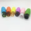 Smoking Colorful Taster Filter Mouthpiece Silicone Protect Skin Thick Glass Pipes Filter Dry Herb Tobacco Cigarette Holder One Hitter Catcher High Quality DHL