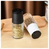 Glas Pepper Grinder Handleiding Zout Peper Mill Herb Spice Shakers Keukengereedschap Verstelbare Slijpgadgets Kookaccessoires GCB14555