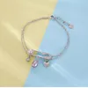 Autres bracelets Sterling Argent Naturel Bracelet perle d'eau douce pour femmes 925 iadies bijoux
