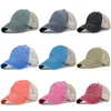 2021 Fashion Retro Summer Mesh baseball Cap Spring Snapback Women Men Washed Cotton Adjustable Hat Trucker Vintage Sport Shades