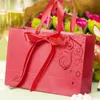 2021 20 stuks Champagne Kleur Lint Bowtie Party Gunsthouder Bruiloft Gift Bag Verjaardag Candy Bag Big Size