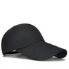 Kavisli 11 cm uzunluğunda vizör şapka düz renkli beyzbol şapkası erkek açık güneş ayarlanabilir spor kapakları golf hip hop takılmış şapkalar