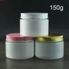 150G Matting Empty Cosmetic Container Body Lotion Plastic Jar Refillable Face Mask Candy Spice Packaging Gratis frakt.