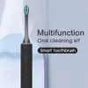 Oral Irrigators multifunktion USB Uppladdningsbar Vattentät Oral Rengöring Smart Sonic Electric Toandborste Set med Dental Scaler Polisher