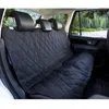 Pies Car Seat Obejmuje Anti-Swid Pet Cover 147 * 137 cm Wodoodporny tylny podkładka do auto BackSeat