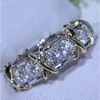 2021 Luxurys Designers Ring Mens and Lomens高品質の絶妙なギフトカップル婚約提案記念日2色270Q5783945