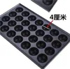 18 Holes / 28 Holes Commercial Takoyaki Machine Maker Nonstick Baking Pan Plate Cast Aluminum Octopus Ball Meatball Cooker Grill 612 V2