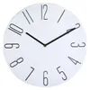 Horloges murales Horloge minimaliste Design moderne Simple suspendu chambre salon décoration 35x35x4cm