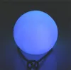 Vente en gros - Hot Pro Clignotant LED Multicolore Glow POI Boules lancées s'allument pour les accessoires de danse du ventre professionnels imperméables 899 V2