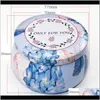 Joyeux Noël Modèle Boîte En Métal Circulaire Aromathérapie Bougie Pot Thé Parfumé Emballage De Bonbons Makou Étui En Fer 1 6 To J2 Rc6Qn Candle7662046