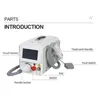 Machine professionnelle de laser de Pico Yag détatouage traitement de pigmentation de tache de peau 532nm 1064nm 755nm équipement de laser de picoseconde