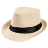 Boinas Primavera Verano Retro hombres sombreros Fedoras Top Jazz Plaid sombrero adulto Bowler versión clásica Chapeau Unisex mujeres hombres gorra Delm22