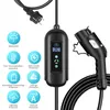 10 mètres de Long EV Câble Minuterie de Charge Mobile Chargeur 16A EVSE Portable pour Voiture Électrique Marchandises 2 Type 1