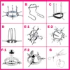 NXY Cockrings Anal sex toys Metal Dilators Gather Anus Vagina Expansion Device Stainless Steel Butt Ass Speculum Extreme Porn Sex Toys For Women Men 1123 1124