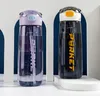 Die neueste 17OZ Sommer-Milchkaffeetasse aus Stroh aus Kunststoff, niedlicher Schweinebombendeckel, verschiedene Arten von Wasserbechern, unterstützt individuelles Logo