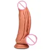 NXY Dildo 27 cm enorme realistico xxl giocattolo del sesso in silicone per donne adulte stimolatore del punto G della vagina Sucker 18+ Shop 220105