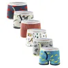 Doekluiers 3 Stuk Kinderen Jongens Ondergoed Cartoon Kinderen Boxers Shorts Slipjes Voor Baby Boy Peuter Strepen Tieners Katoenen Onderbroek