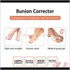 2Pcs Sile Gel Thumb Corrector Bunion Little Toe Protector Separator Hallux Valgus Finger Straightener Relief Pads Vuvq4 Xlrfz