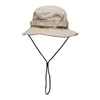 Outdoor fishing sunscreen caps men and women sunshade summer breathable fisherman cap folding tourist sun-drawstring hat310x