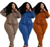 Womens Tracksuits two piece set Fall Winter Women tracksuit Fashion casual Sweater Hoodies And Pants Clothes Plus Size L-5XL