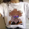 ニューアヘガ原宿グラフィックTシャツの女性私のヒーローアカデミアアニメ先輩TシャツHentai姫子トガイTシャツグラフィックトップティーメスx0628