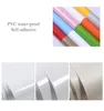 White Decorable Film PVC Self Adhesive Wallpapers Renovation Kitchen Cabinet Cabinets Home Stciky Paper Decal Wall Stickers