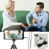 Dual Mini Portable Lavalier Mikrofon Kondensor Clip-on Lapel Mic Wired Mikrofo / Microfon för telefon för bärbar dator