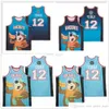 NCAA Szyte Koszulki Koszulki Koszykówka 12 Vancouver Yogi Teal Jersey Mens Blue Fani Koszula Dobra jakość na sprzedaż