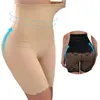 Respirável nylon barriga de emagrecimento boxer shapewear mulheres push up bodock cintura alta calcinha bodysuit barriga de barriga de controle de roupa