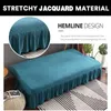 Polar fleece stof wapeneloze sofa bed cover stretch wasbare grote elastische opvouwbare slipcover voor woonkamer decor 211116