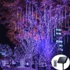 solar led icicle lights