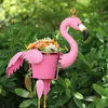 Modern Simple Light Luxury Pink China Series Flamingo Accessories Ornament Creative Wedding Presents For Newlyweds