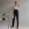 Spring Office Lady High Quality Elegant Casual Fashion Wide Leg Women Female Pants s 211008