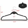 10/20pcs multi-usages antidérapant velours cintre costume chemises robes cintres avec crochets maison garde-robe organisateur E2S 210318