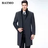 BATMO Arrivée AutomneWinter Haute Qualité Laine Long Trench Coat Hommes, Vestes en laine pour hommes, manteau chaud, taille plus M-XXXL, 8808 211122