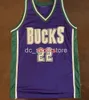 100% cousu Michael Redd Basketball Jersey Hommes Femmes Jeunesse Numéro personnalisé Nom Maillots XS-6XL