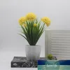 Dekorativa blommor kransar konstgjord falsk grön kruka bonsai simulering potted växt prydnad hem bröllop el decor1 fabrik pris expert design kvalitet senast