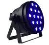 6 sztuk 54x3W RGBW LED DMX Płaskie par światła LED Par64 Slim Par Can Projektor Party DJ Light