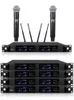 QLX24D Högkvalitativ UHF Profeesional Dual Wireless Microphone System Stage Performances A Two Wireless Microphone 2106109868056